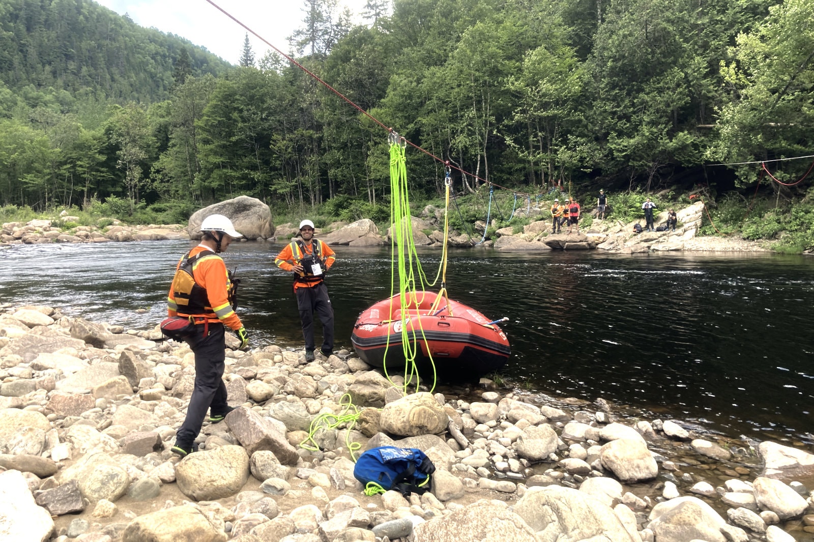 Sainte-Anne river crossing